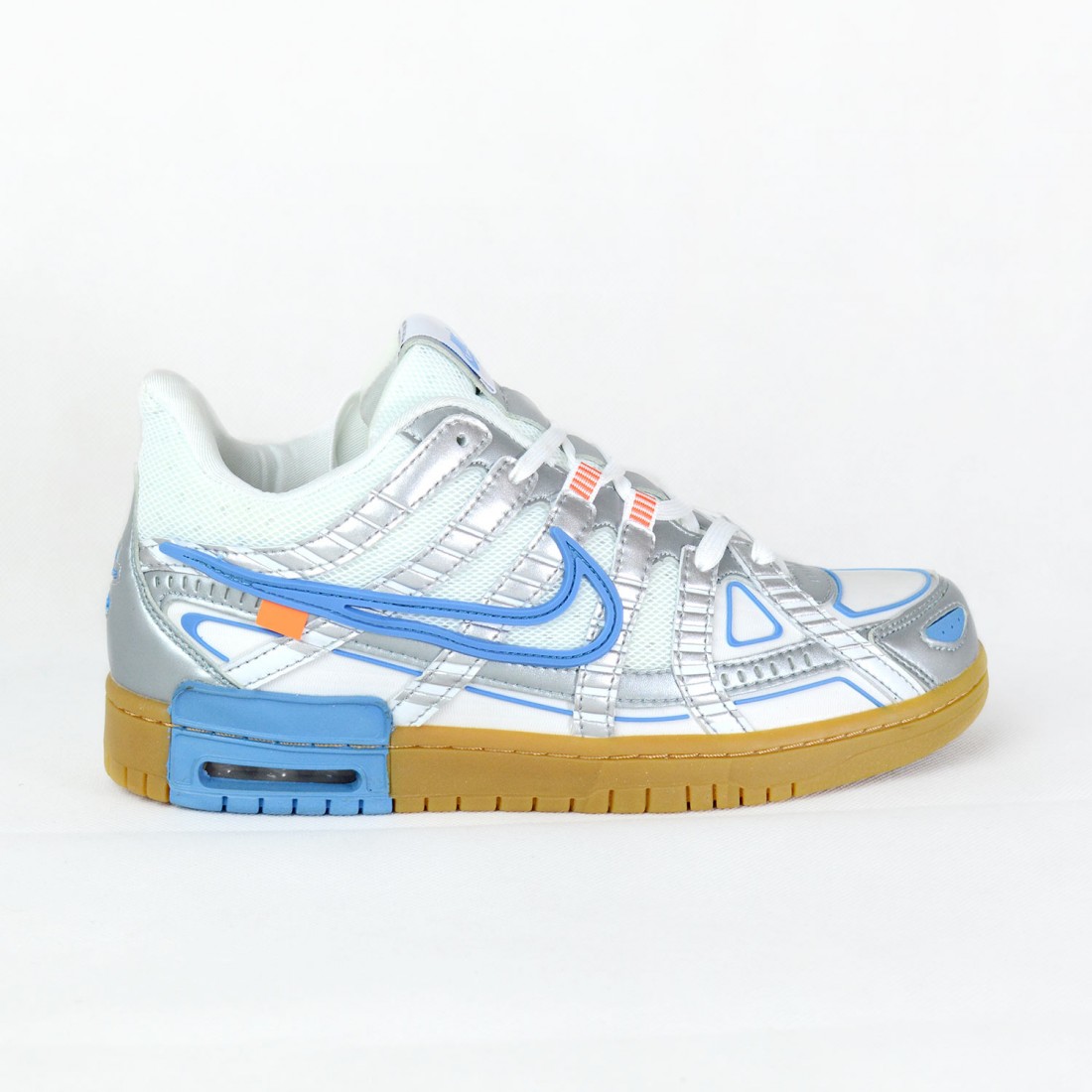Off-White x Nike Air Rubber Dunk White/University Blue â Fit Sporting Goods